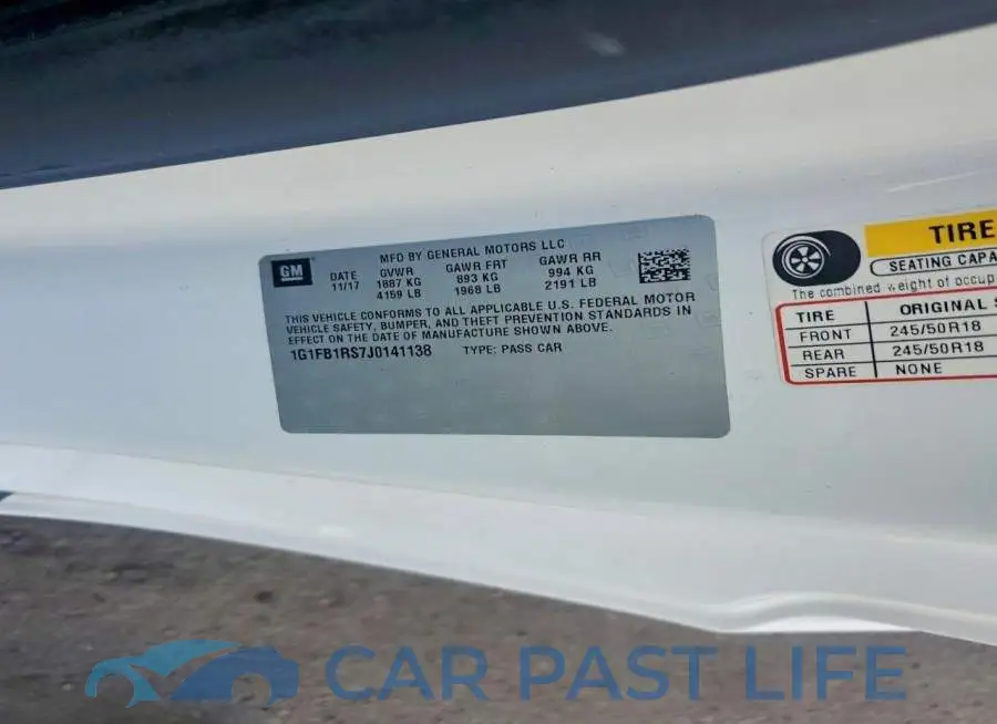 1G1FB1RS7J0141138# 12