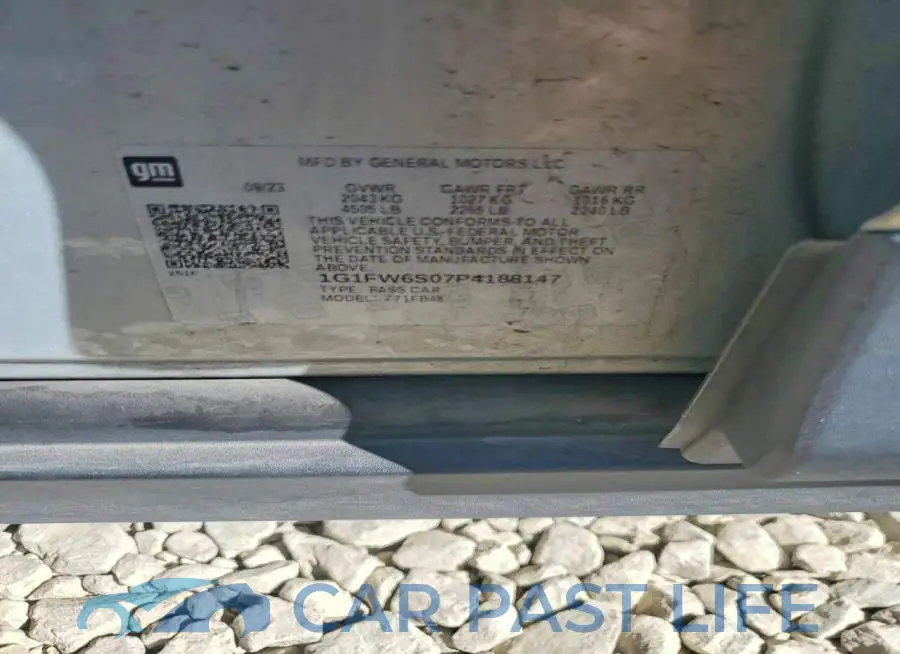 1G1FW6S07P4188147# 12