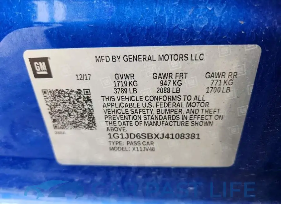 1G1JD6SBXJ4108381# 12