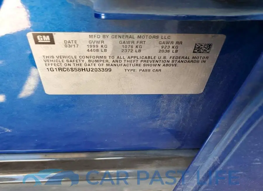 1G1RC6S58HU203399# 12