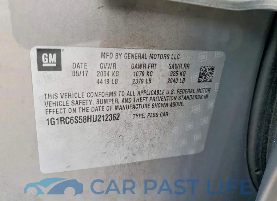 1G1RC6S58HU212362# 13