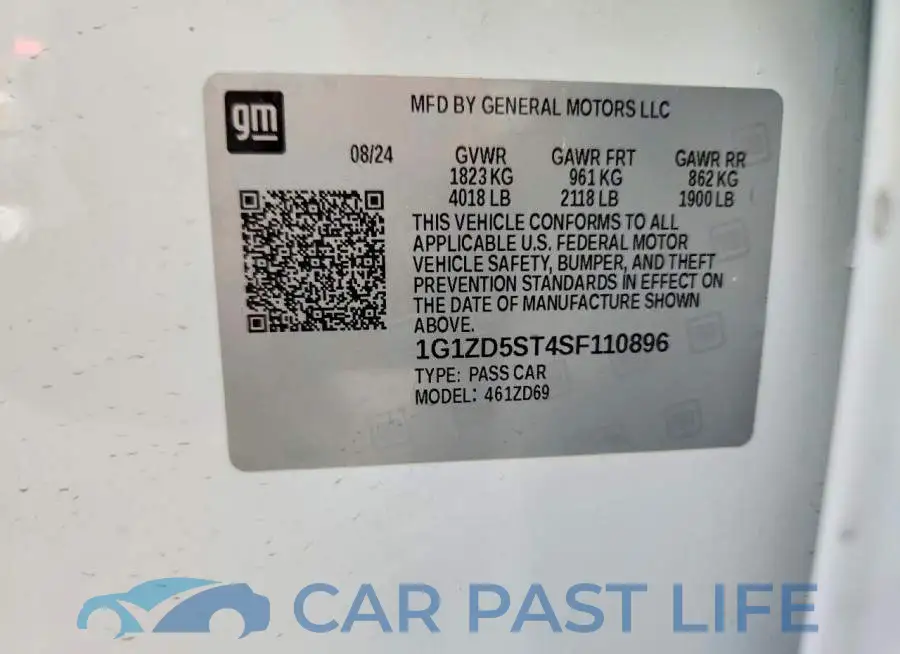 1G1ZD5ST4SF110896# 12