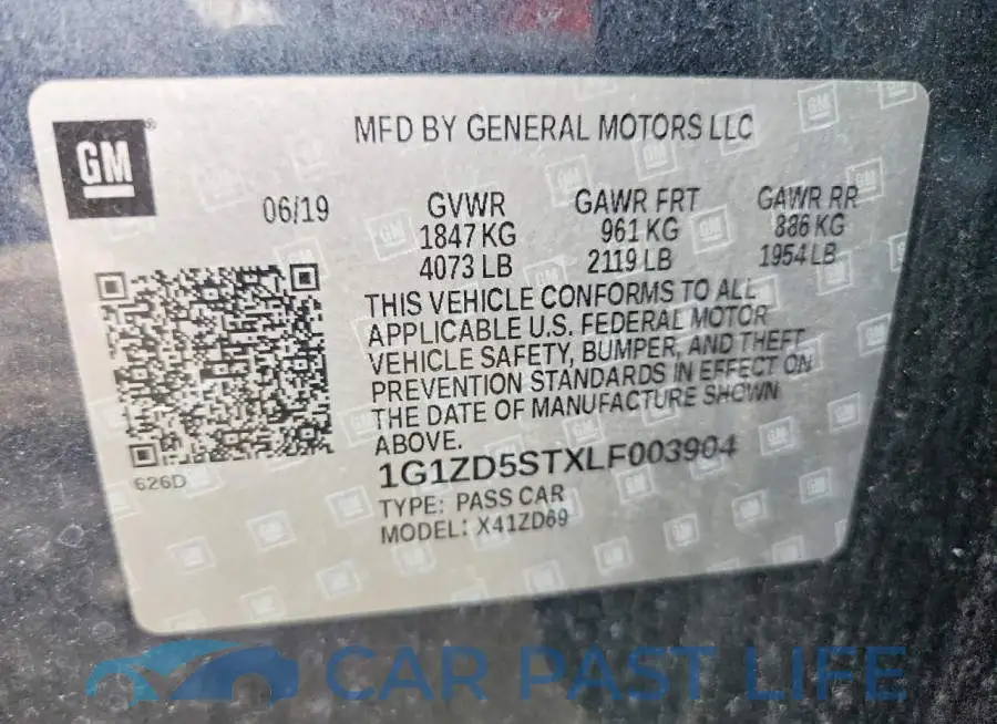 1G1ZD5STXLF003904# 13