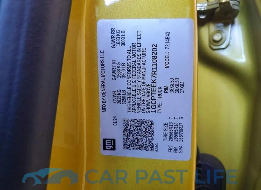 1GCPTEEK7R1108202# 13