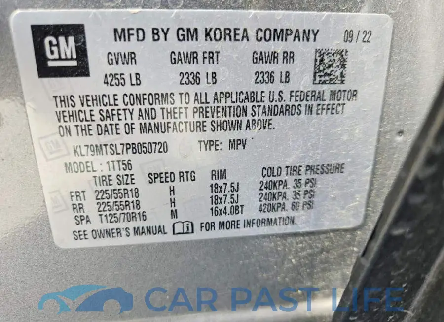 KL79MTSL7PB050720# 13