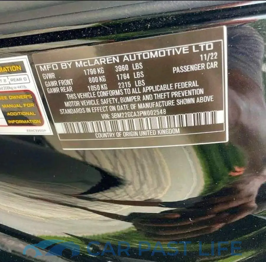 SBM22GCA3PW002548# 9