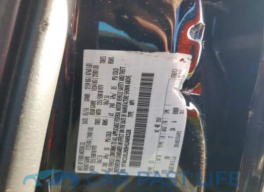 1FMCU0J95HUA69328# 13