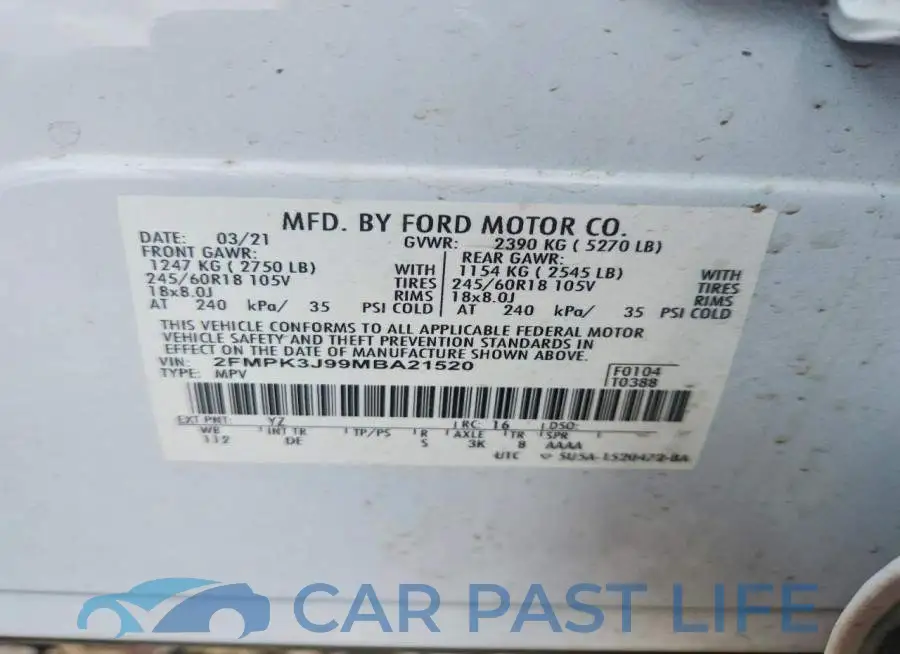 2FMPK3J99MBA21520# 13