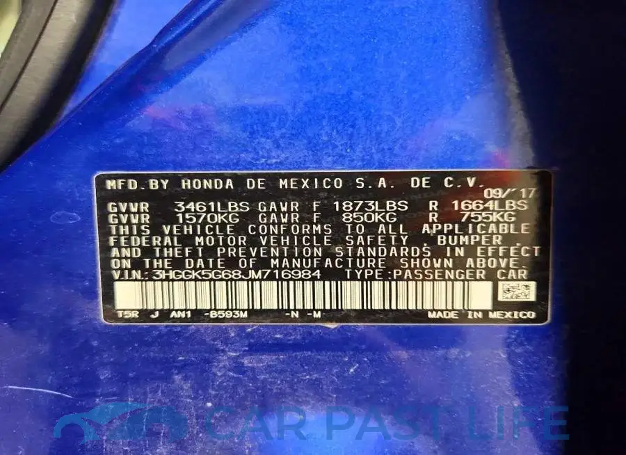 3HGGK5G68JM716984# 13