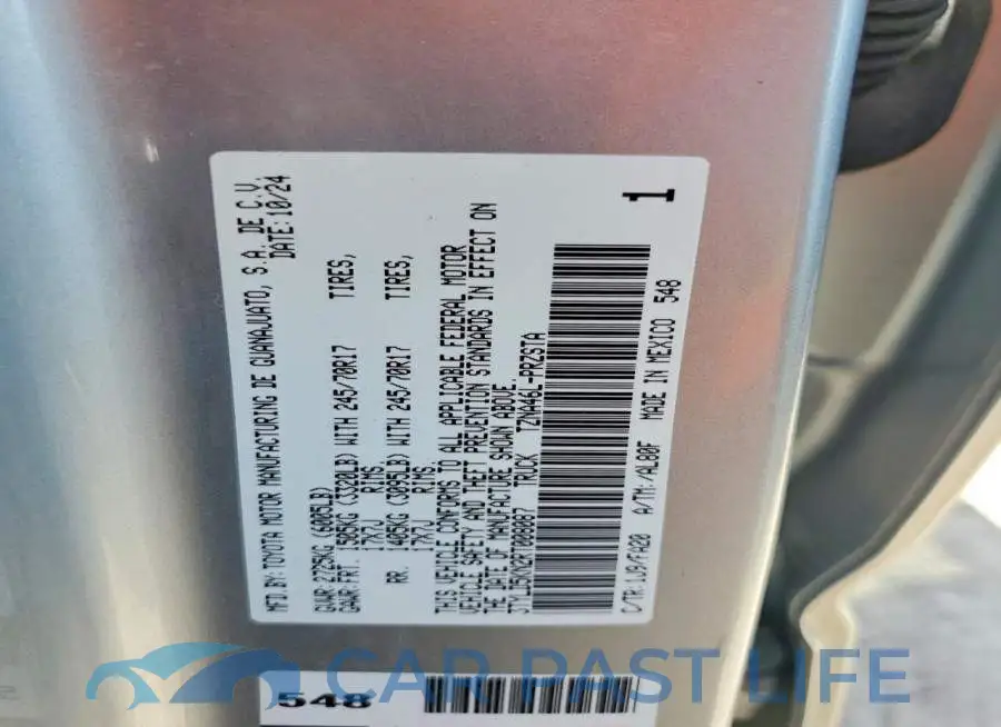 3TYLD5KN2RT008087# 12