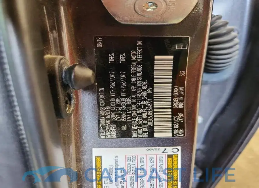 JTEBU5JR8L5746724# 13