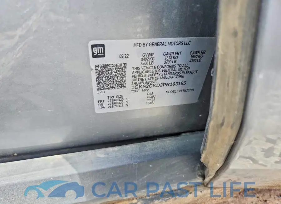 1GKS2CKD2PR163165# 13