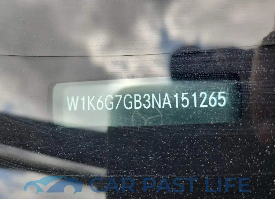 W1K6G7GB3NA151265# 13