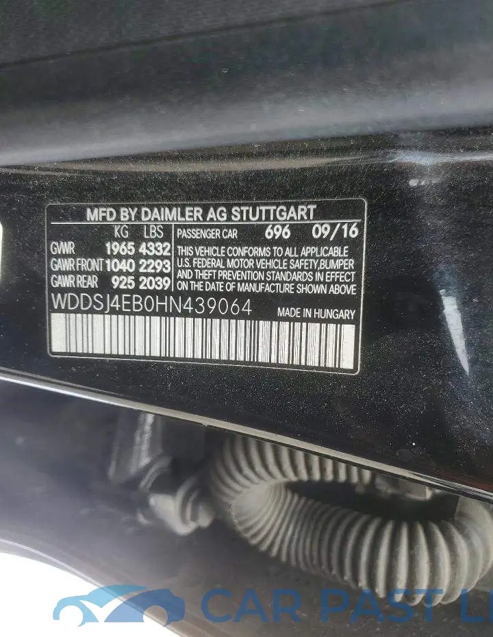 WDDSJ4EB0HN439064# 12