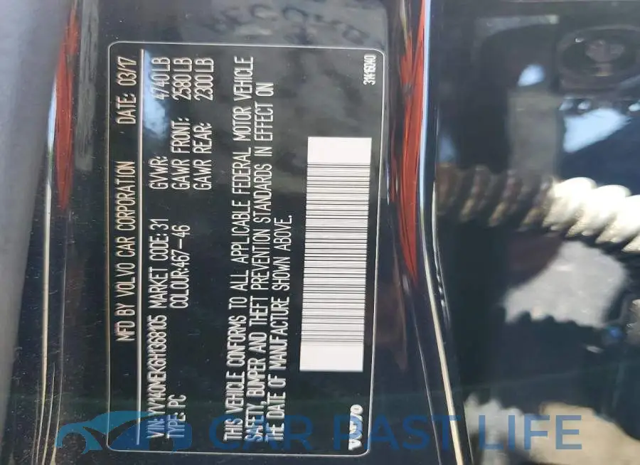 YV140MEK6H1368105# 12