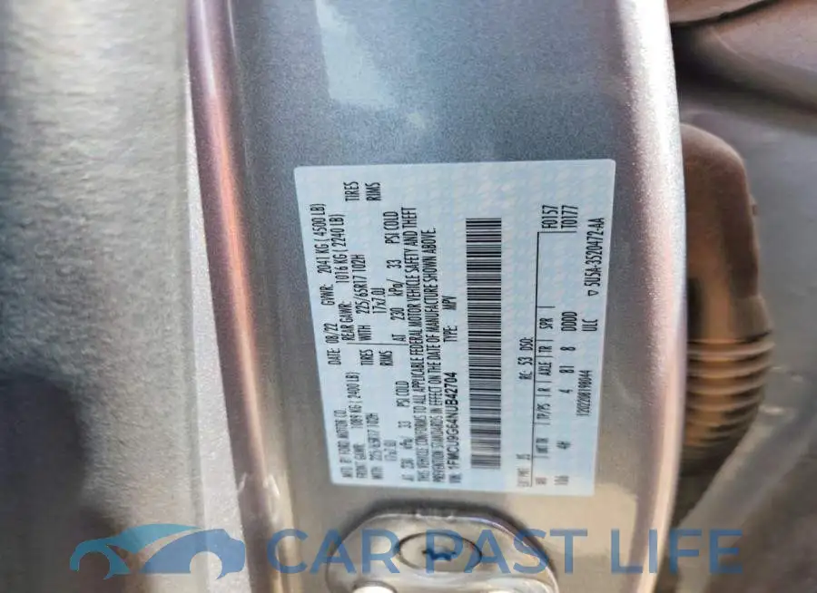 1FMCU9G64NUB42704# 13