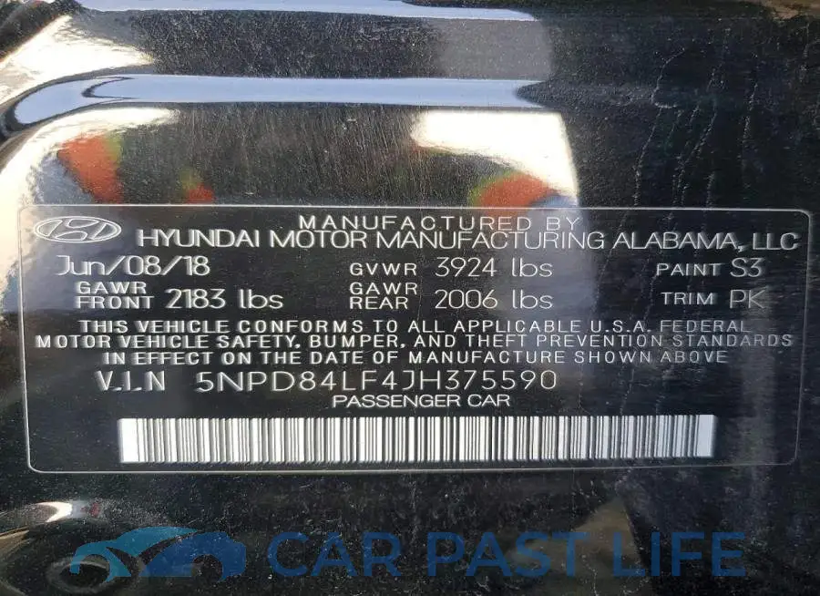 5NPD84LF4JH375590# 13