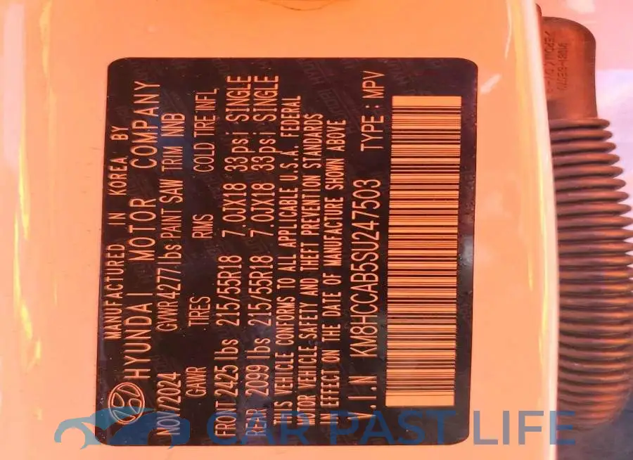 KM8HCCAB5SU247503# 13