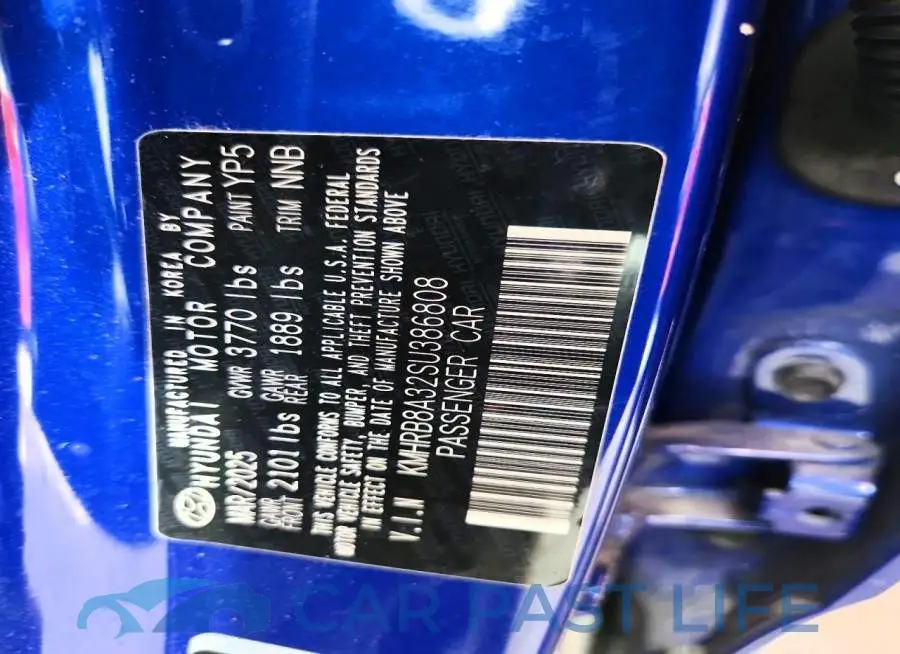 KMHRB8A32SU386808# 13