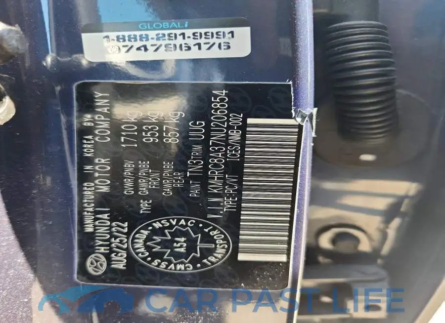 KMHRC8A37NU206854# 13