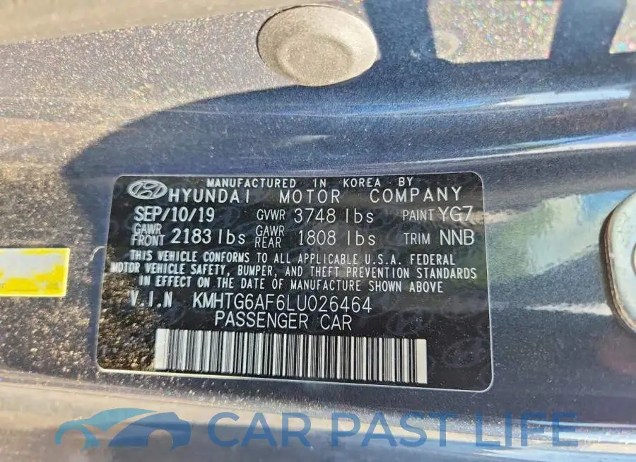 KMHTG6AF6LU026464# 12