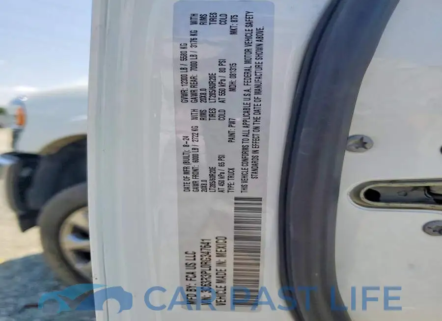 3C63R3PL0RG347641# 12