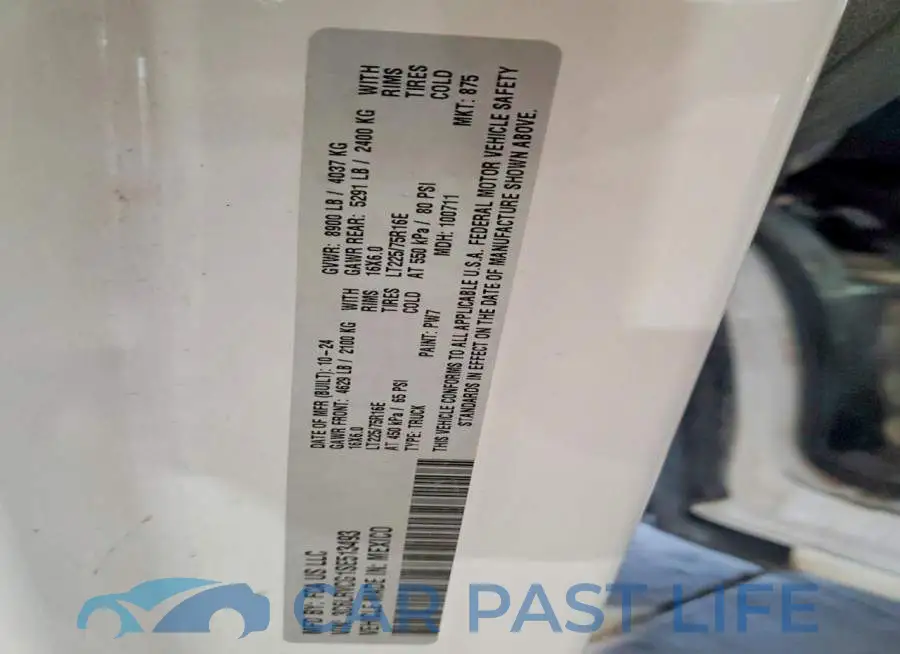 3C6LRVCG1SE513493# 13