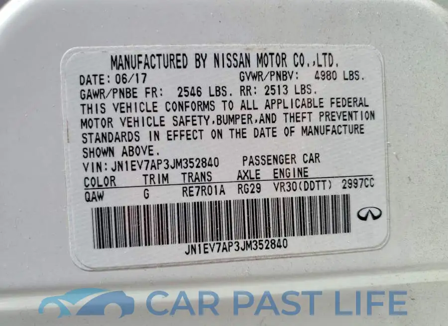 JN1EV7AP3JM352840# 12