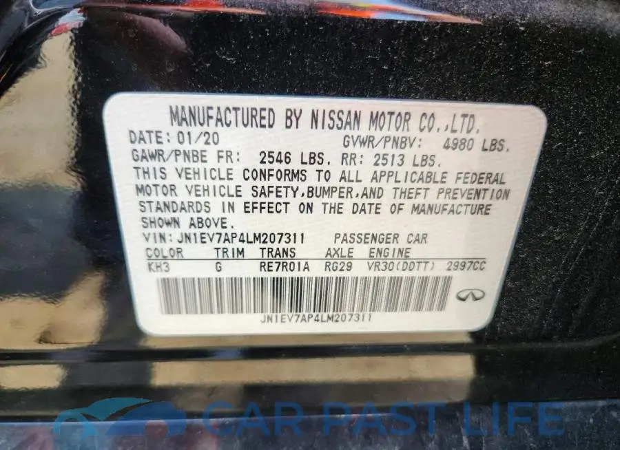 JN1EV7AP4LM207311# 12