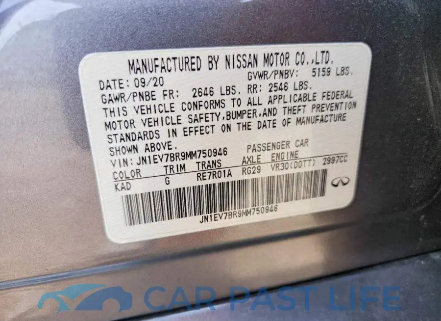 JN1EV7BR9MM750946# 13