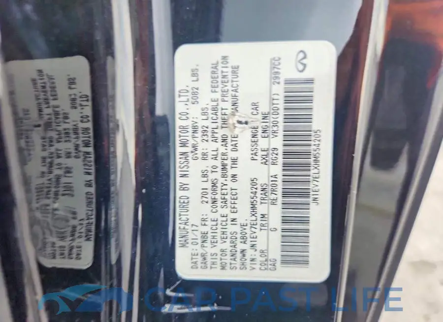 JN1EV7ELXHM554205# 13