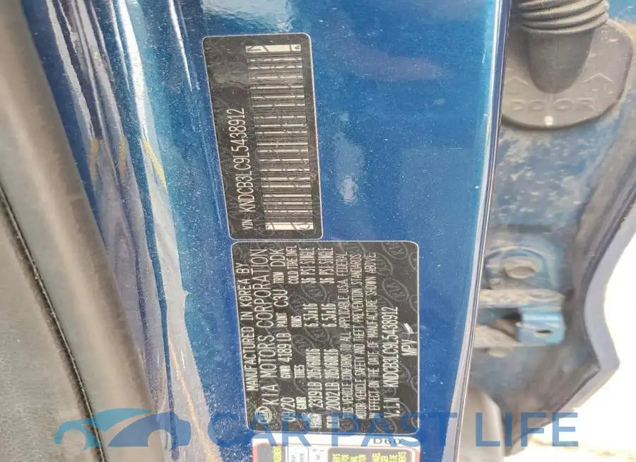 KNDCB3LC9L5438912# 12