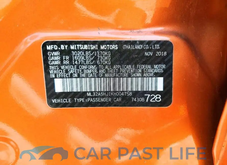 ML32A5HJ1KH004758# 12