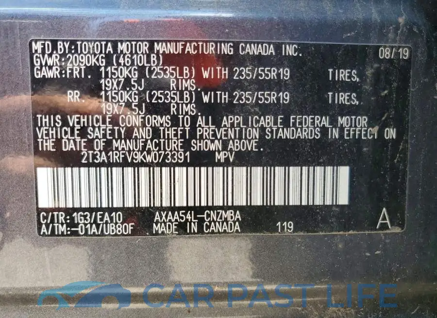 2T3A1RFV9KW073391# 13