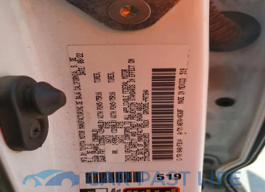 3TMCZ5AN7NM521053# 12