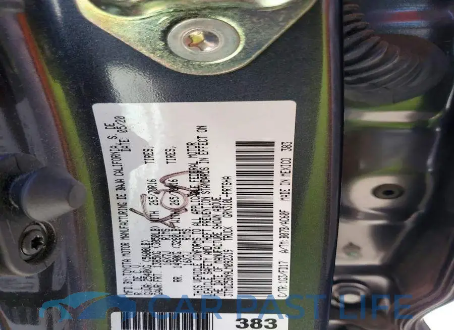 3TMDZ5BN9LM092319# 12