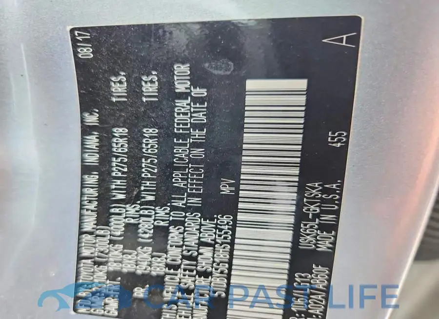 5TDBY5G18HS155496# 14