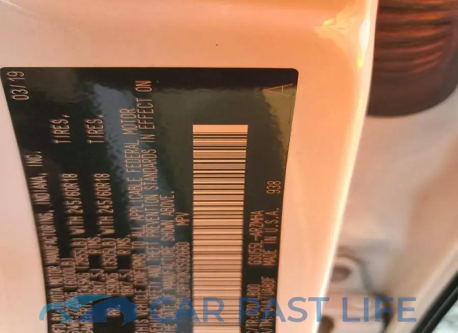 5TDJZRFH2KS592660# 14