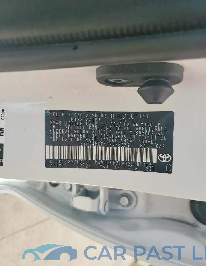 5YFS4MCE1TP256878# 13