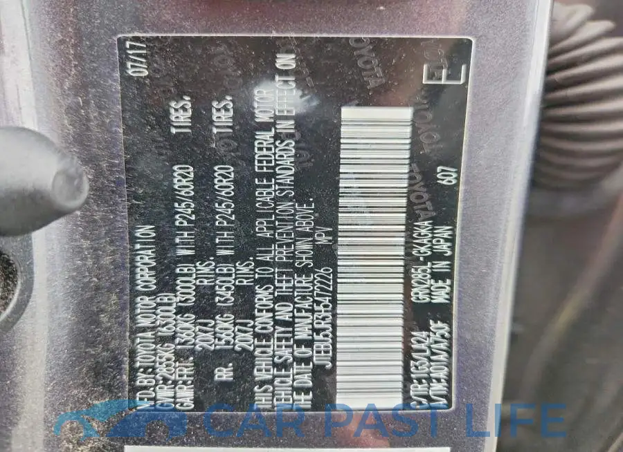 JTEBU5JR3H5472226# 13
