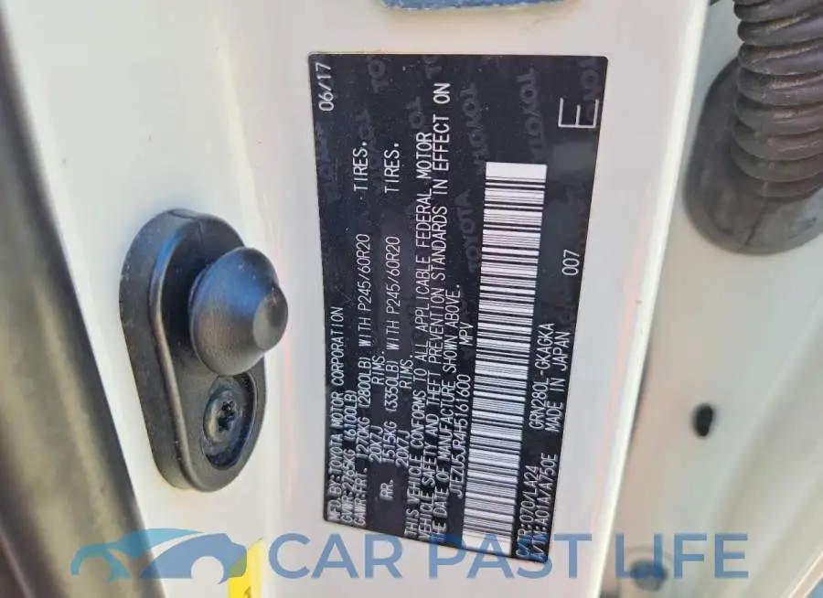 JTEZU5JR4H5161600# 13