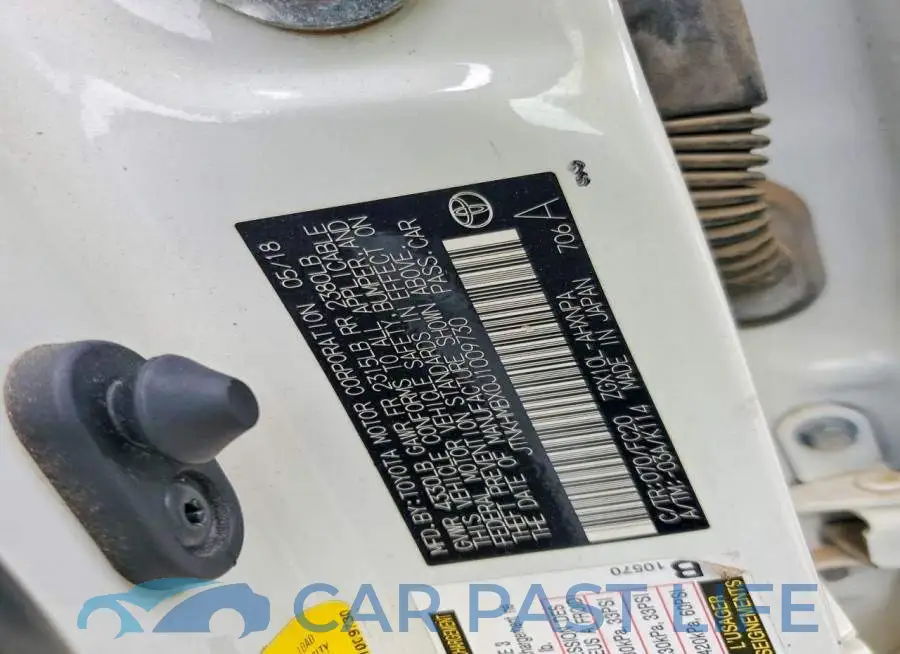 JTNKHMBX0J1009730# 12