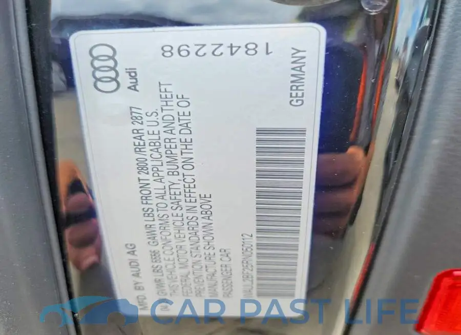 WAUL2BF25RN050112# 13