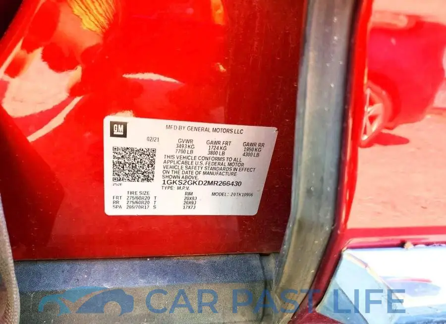 1GKS2GKD2MR266430# 13