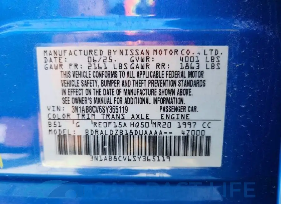 3N1AB8CV6SY365119# 13