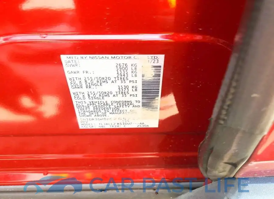 5N1DR3DH8PC265732# 13