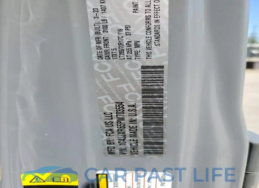 1C4JJXR65PW703554# 13