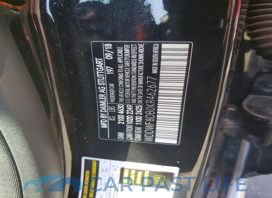 WDDWF8DB0KR462677# 13