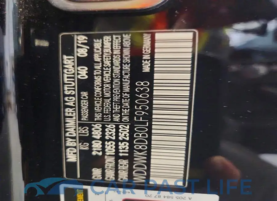 WDDWK8DB0LF950638# 12