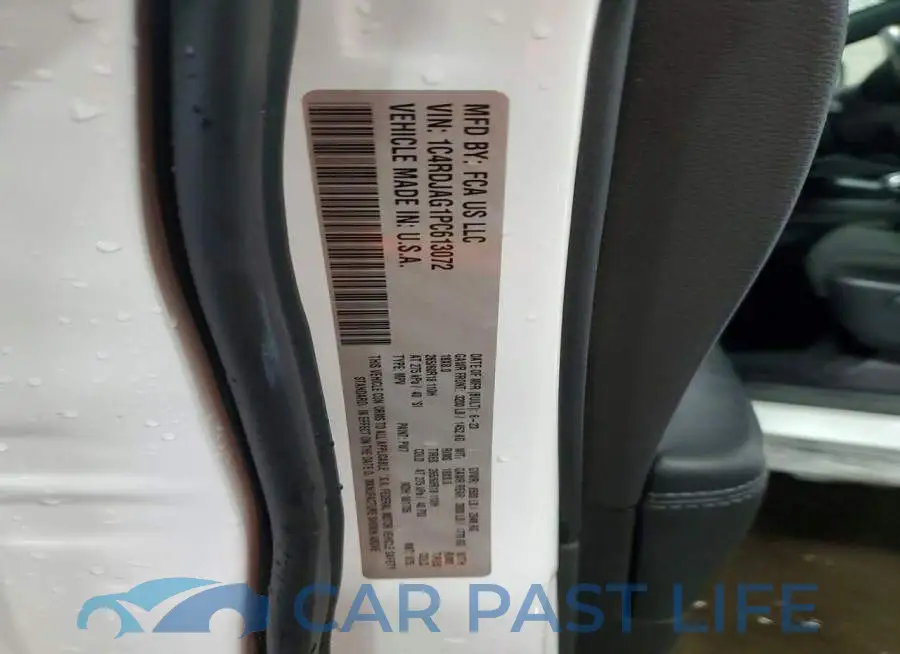 1C4RDJAG1PC613072# 12